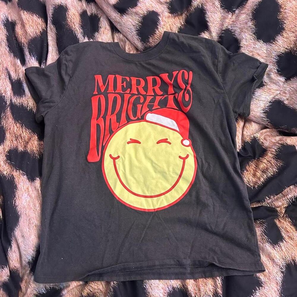 Art-class Women's Black and Grey T-shirt